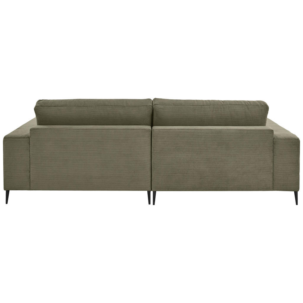 Thumbnail - Dieter Knoll Ecksofa, Olivgrün, Textil, 3-Sitzer, Ottomane rechts, L-Form, 253x177 cm, Goldenes M, Dgm, Oeko-Tex® Standa...