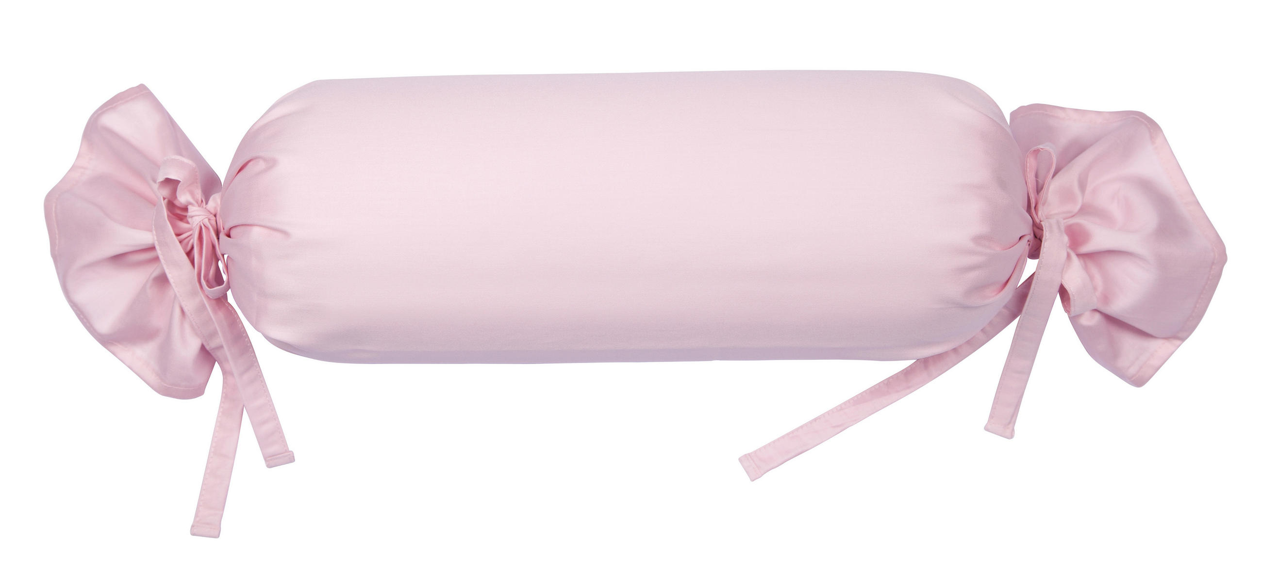 NACKENROLLENBEZUG Giacomo 15/40 cm  - Hellrosa, Basics, Textil (15/40cm) - Janine