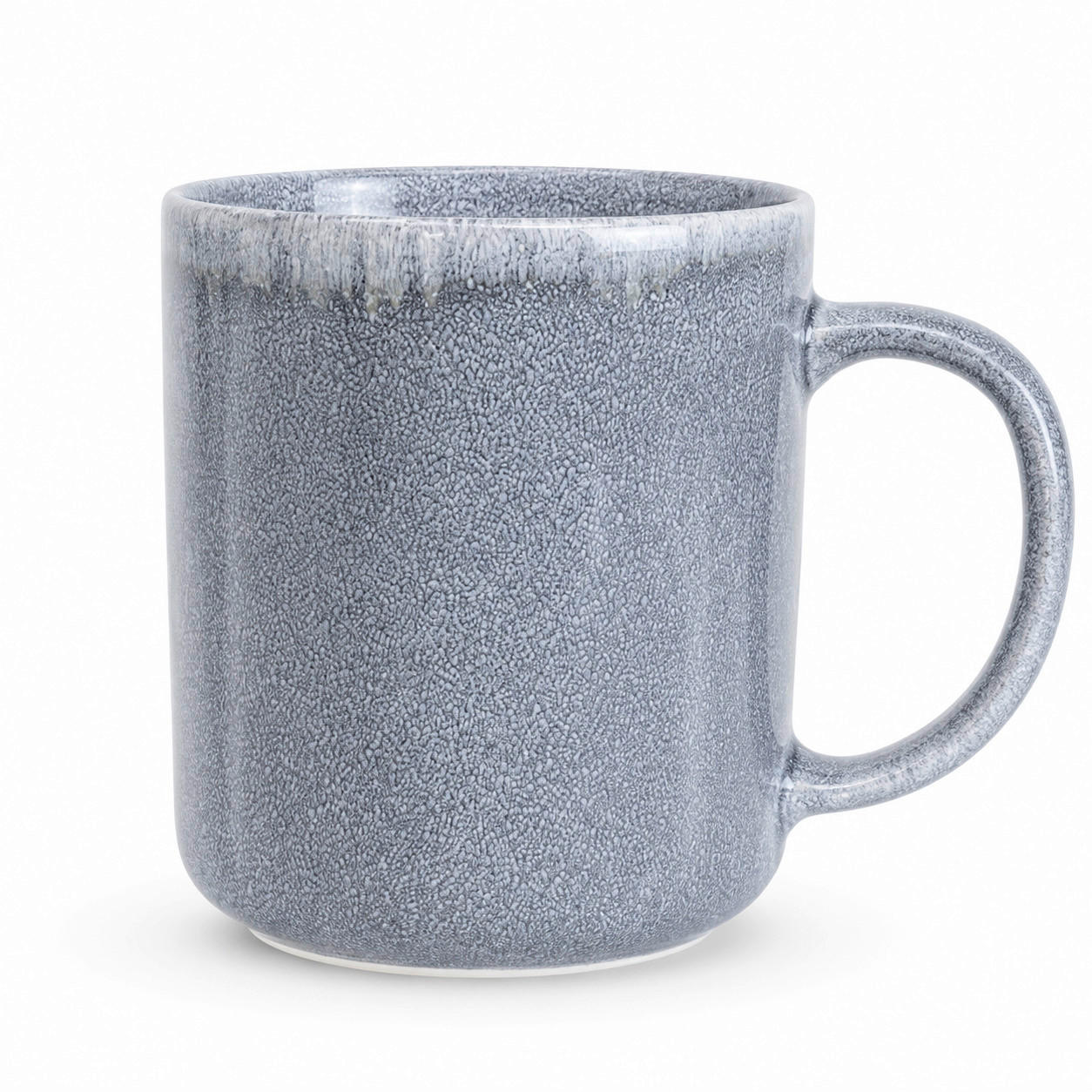 KAFFEEBECHERSET Toska 4-teilig  - Blaugrau, Basics, Keramik - Van Well