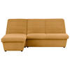 ECKSOFA Looks VIII Senfgelb Webstoff  - Senfgelb/Schwarz, Design, Kunststoff/Textil (168/214cm) - LOOKS by W.Joop