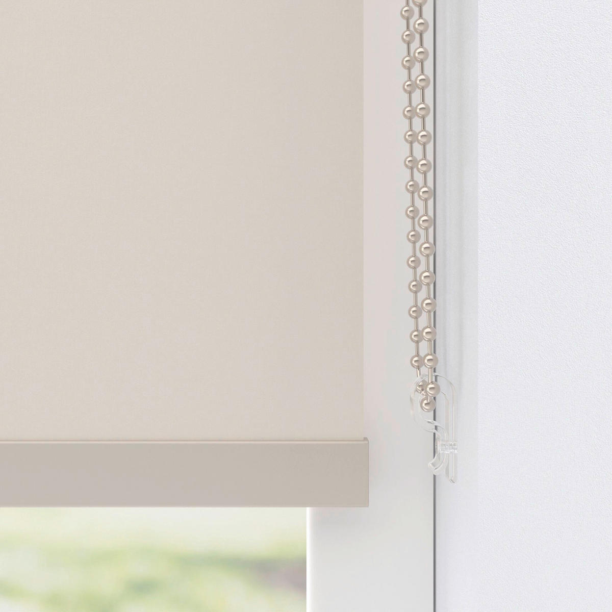 VERDUNKELUNGSROLLO  - Sandfarben, Basics, Textil (60/190cm)