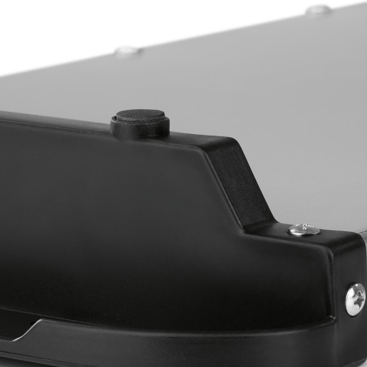 CHAFING-DISH Metall, Kunststoff  - Silberfarben/Schwarz, Basics, Kunststoff/Metall (54,6/14,7/27,8cm)