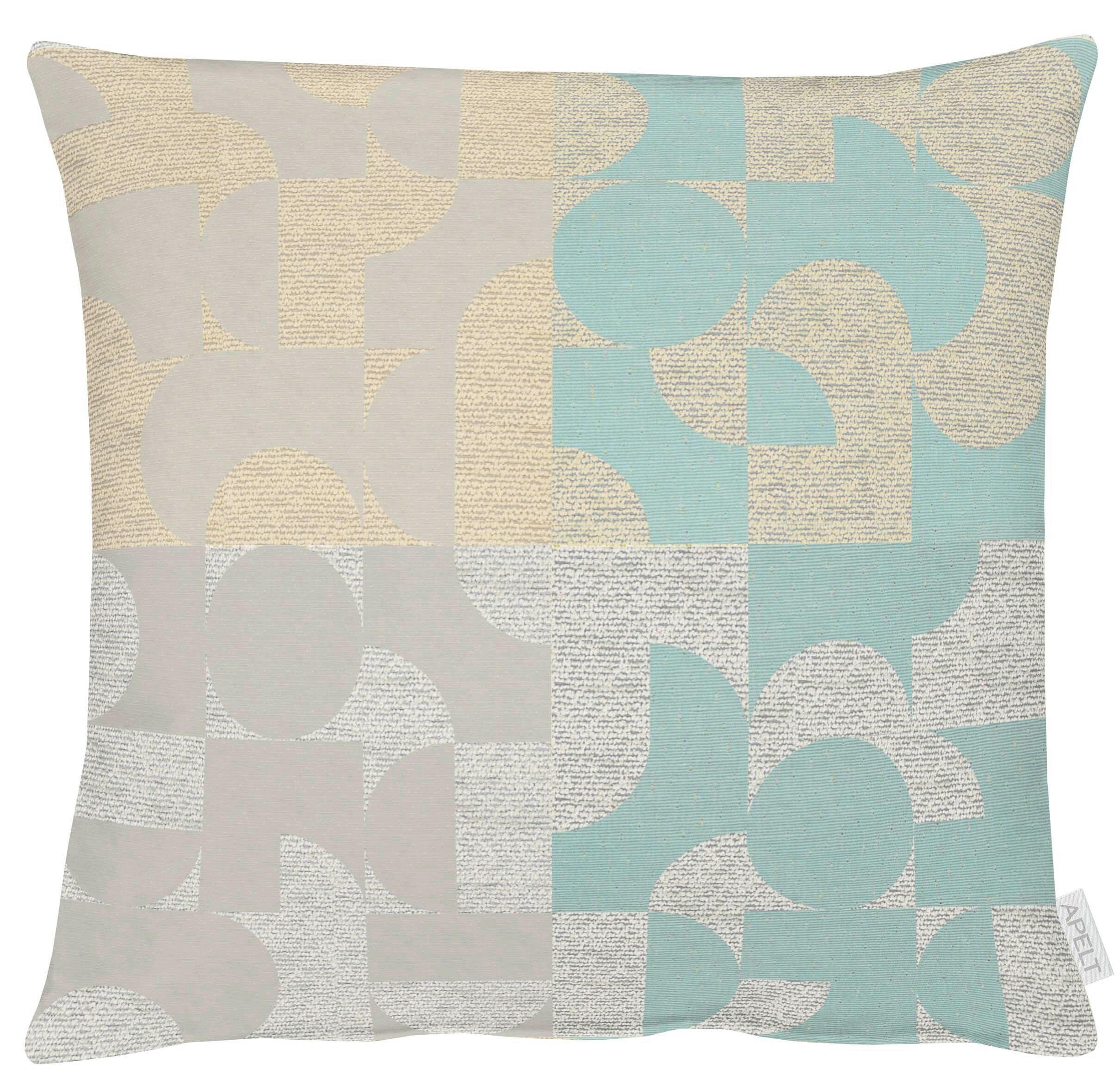 KISSENHÜLLE 49/49 cm  - Hellgrau/Hellblau, Basics, Textil (49/49cm) - Ambiente