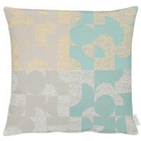KISSENHÜLLE 49/49 cm  - Hellgrau/Hellblau, Basics, Textil (49/49cm) - Ambiente