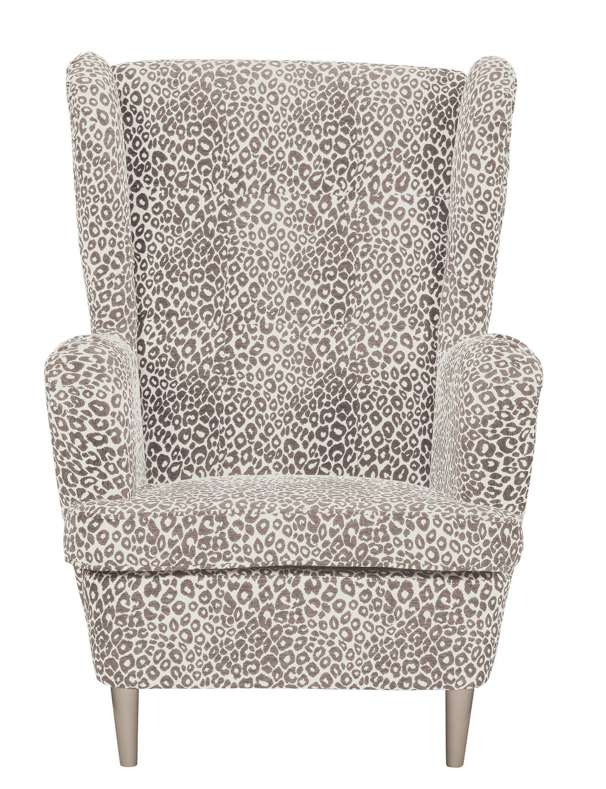 SESSEL in Jacquard, Webstoff Beige  - Kaschmir/Beige, MODERN, Holz/Textil (78/102/98cm) - MID.YOU