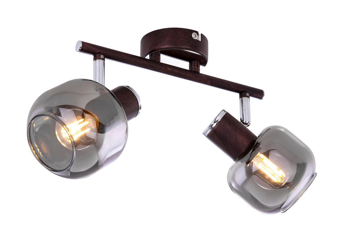 Proiector  25/18 cm   - bronz, Basics, sticlă/metal (25/18cm)