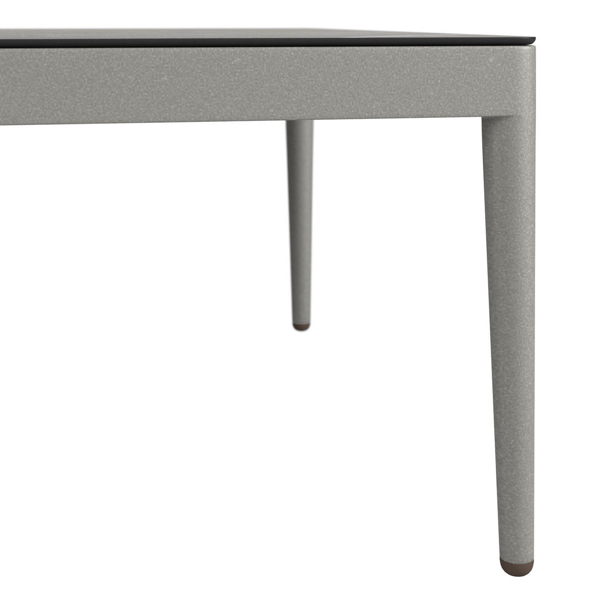 LOUNGEGARNITUR 4-teilig  - Naturfarben/Grau, Modern, Glas/Kunststoff (255/72/145cm) - Ambia Garden