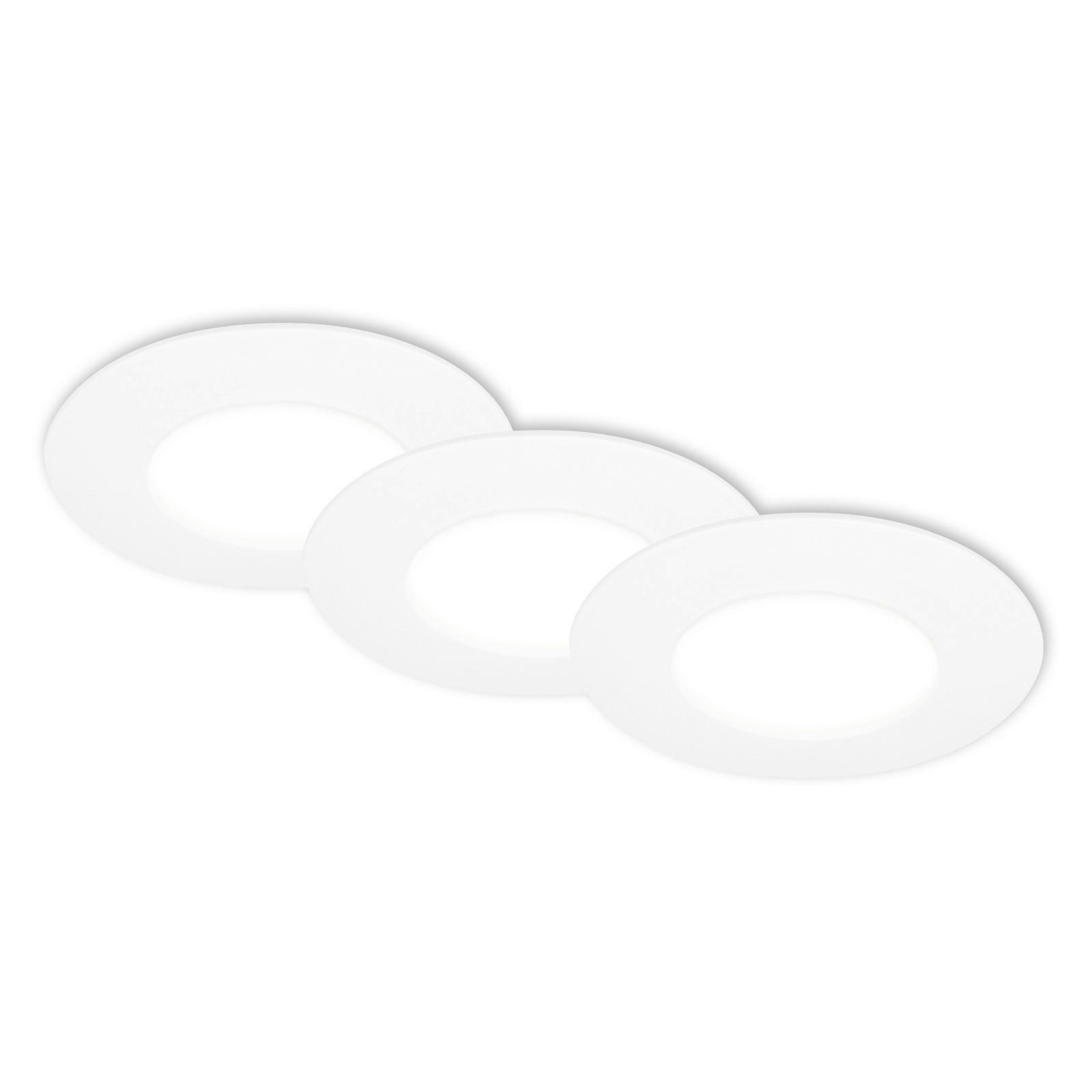 UGRADNA LED LAMPA ZA KUPATILA - bela, Osnovno, plastika (9/4cm)
