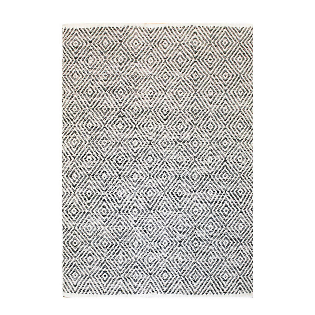 Flachwebteppich Aperitif Grau, 80x150 Cm