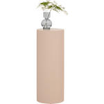 BLUMENSÄULE in Holzwerkstoff  - Naturfarben, Trend, Holzwerkstoff (30/80/30cm) - Xora