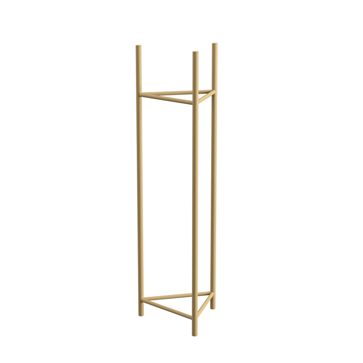 BLUMENSTÄNDER Metall  - Goldfarben, Basics, Metall (27/90/27cm)