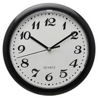 ZIDNI SAT  20 cm        - crna, Osnovno, papir/metal (20cm) - Ambia Home