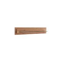 WANDBOARD furniert Wildeiche  - Wildeiche, Design, Glas/Holzwerkstoff (150/26/24cm) - Novel