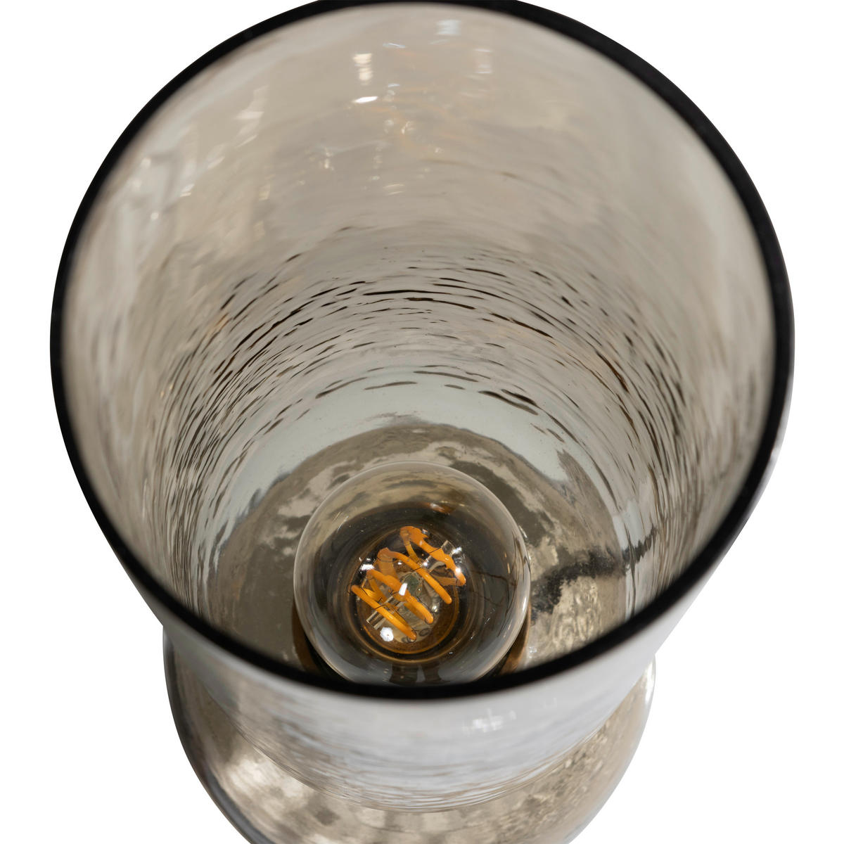 TISCHLEUCHTE Gigi 15/38/15 cm  - Naturfarben, Basics, Glas (15/38/15cm) - Collet's Monde