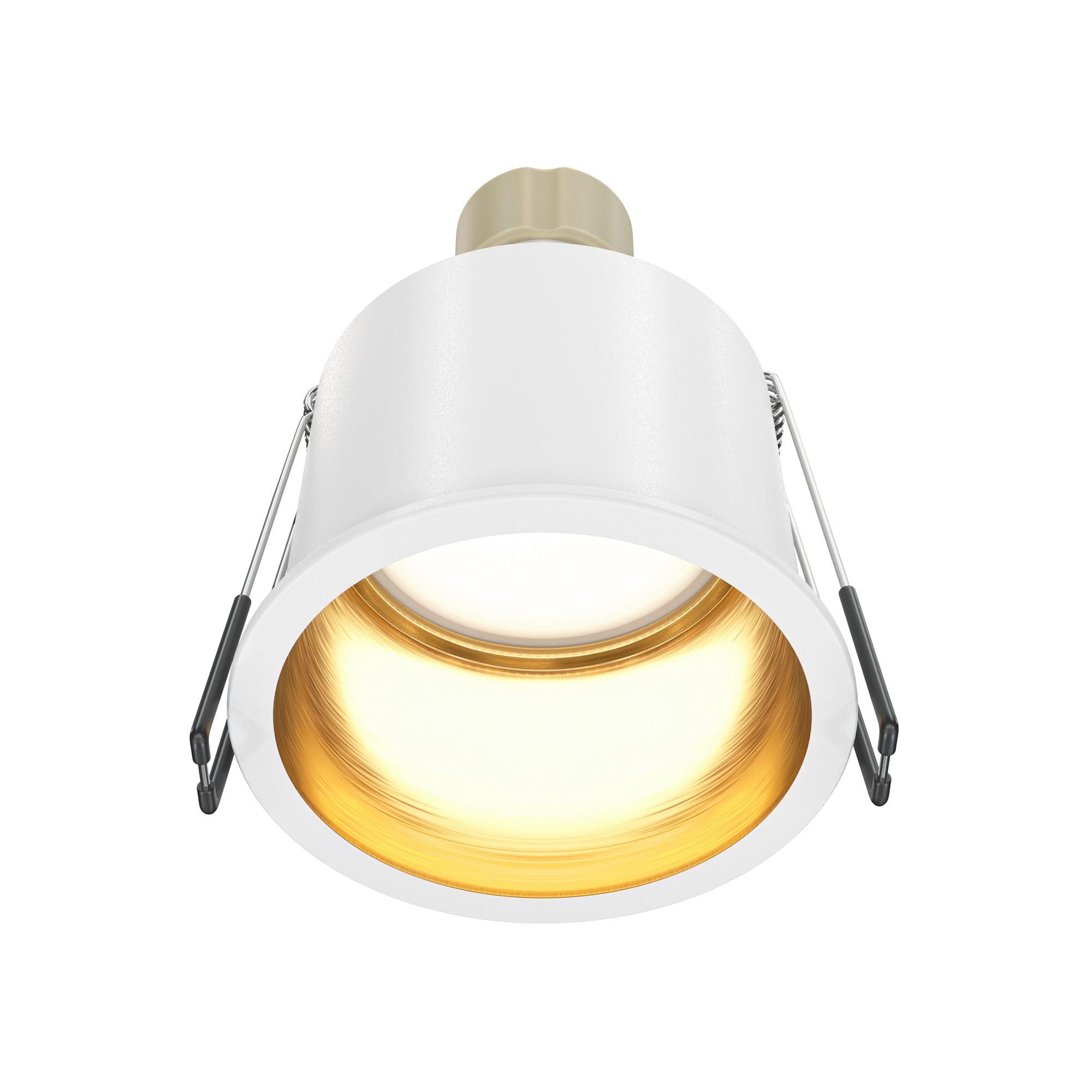 AUFBAULEUCHTE - Goldfarben/Weiß, Trend, Metall (6,8/5,4cm) - MAYTONI