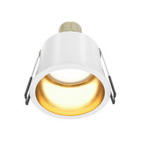 AUFBAULEUCHTE - Goldfarben/Weiß, Trend, Metall (6,8/5,4cm) - MAYTONI