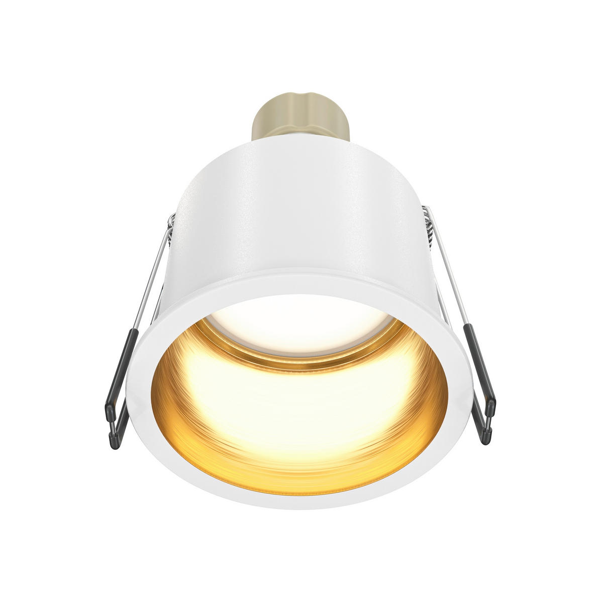 AUFBAULEUCHTE - Goldfarben/Weiß, Trend, Metall (6,8/5,4cm) - MAYTONI