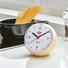 TISCHUHR Creme - Creme, Basics, Kunststoff (12,5/12cm) - Wesco