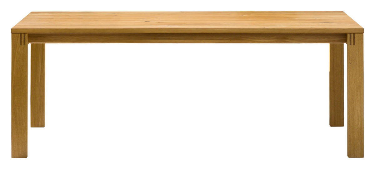 ESSTISCH in Holz 150/100/75 cm  - Eichefarben, Design, Holz (150/100/75cm) - Team 7