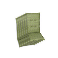 SESSELAUFLAGENSET Raute  - Grün, Basics, Textil (50/6/120cm)