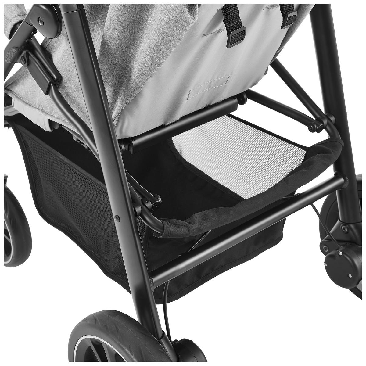 BUGGY Eezefold DLX Lunar  - Schwarz/Grau, Basics, Textil/Metall (59,4/103/93cm) - Graco