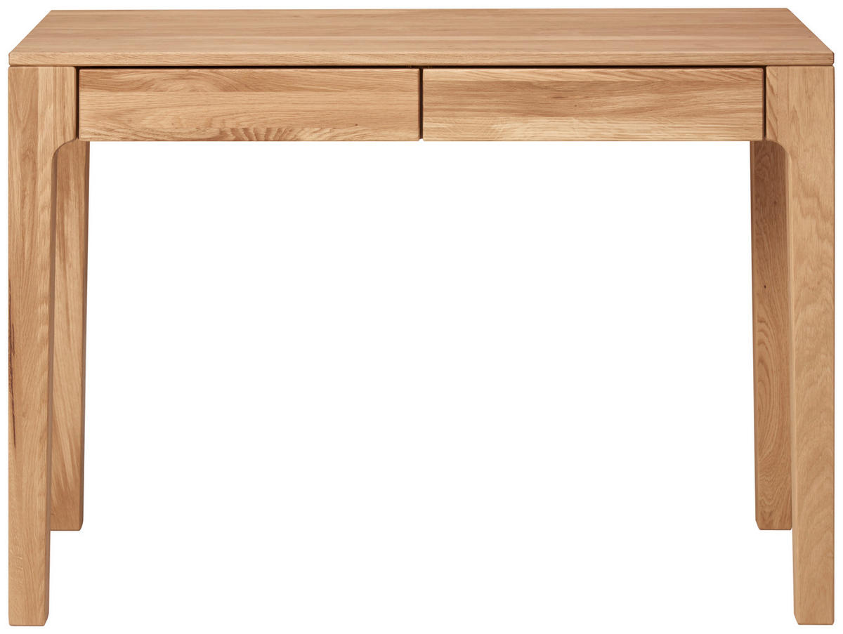 SCHREIBTISCH 110/55/76 cm  in Wildeiche  - Wildeiche, Natur, Holz (110/55/76cm) - Livetastic
