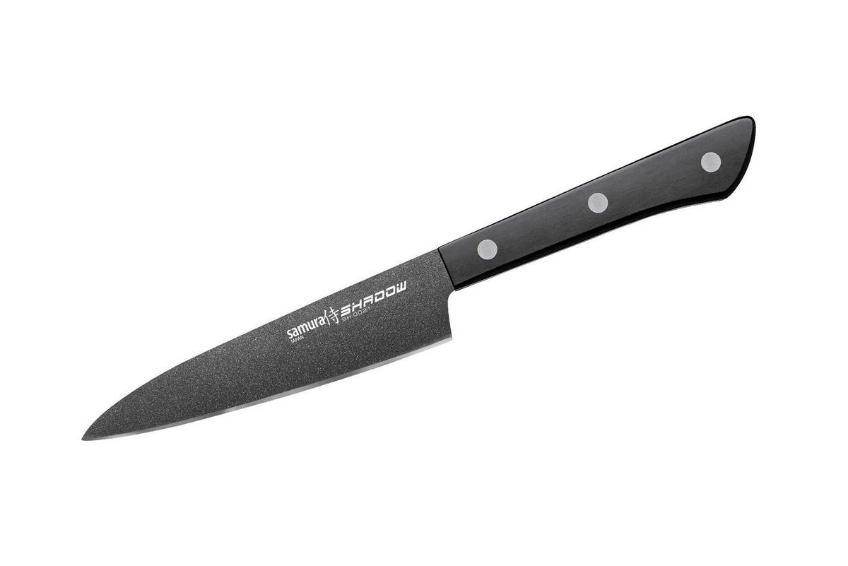 UNIVERZALNI NOŽ  SHADOW        22,5 cm    nerjaveče jeklo - črna, Basics, kovina/umetna masa (22,5cm) - Samura