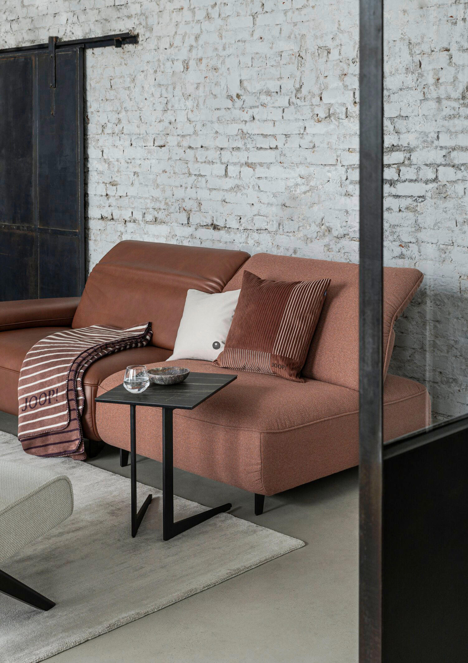 WOHNDECKE 150/200 cm  - Cognac, Basics, Textil (150/200cm) - Joop!