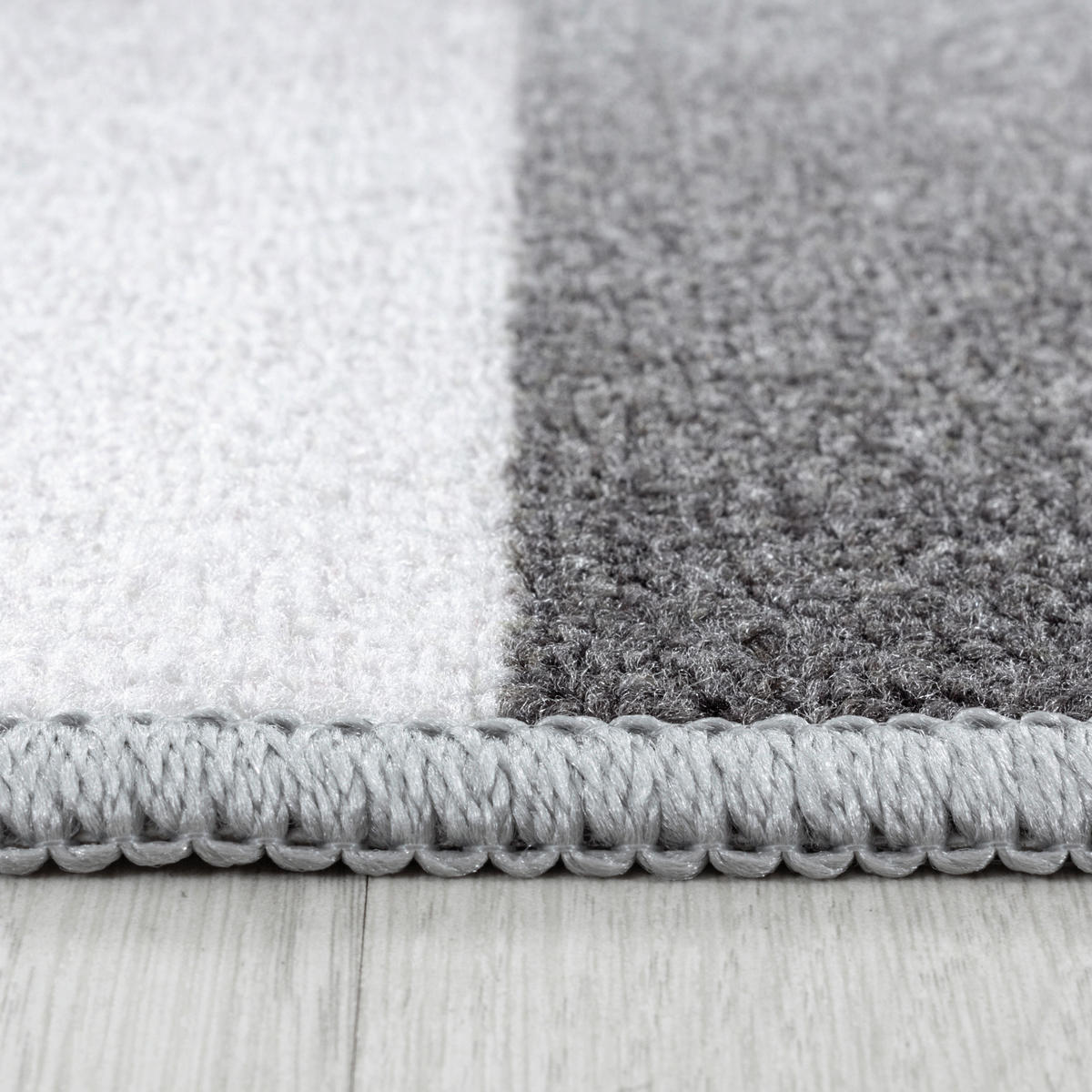 KINDERTEPPICH 100/150 cm Play 2906 grau  - Grau, Basics, Kunststoff/Textil (100/150cm)