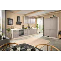 ECKKÜCHE XO50 360/120 cm  in Grau, Kaschmir  - Kaschmir/Creme, Design, Holzwerkstoff/Metall (360/120cm) - Xora