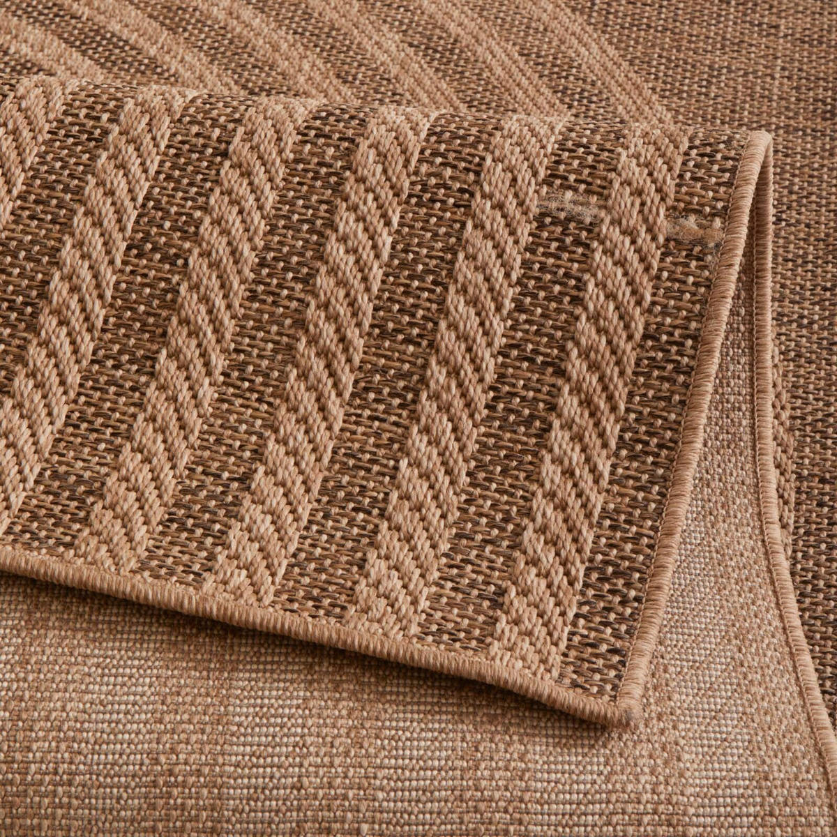 OUTDOORTEPPICH für Terrasse und Balkon 240/340 cm Borneo Talco Beige  - Beige, KONVENTIONELL, Textil (240/340cm) - Ambia Garden