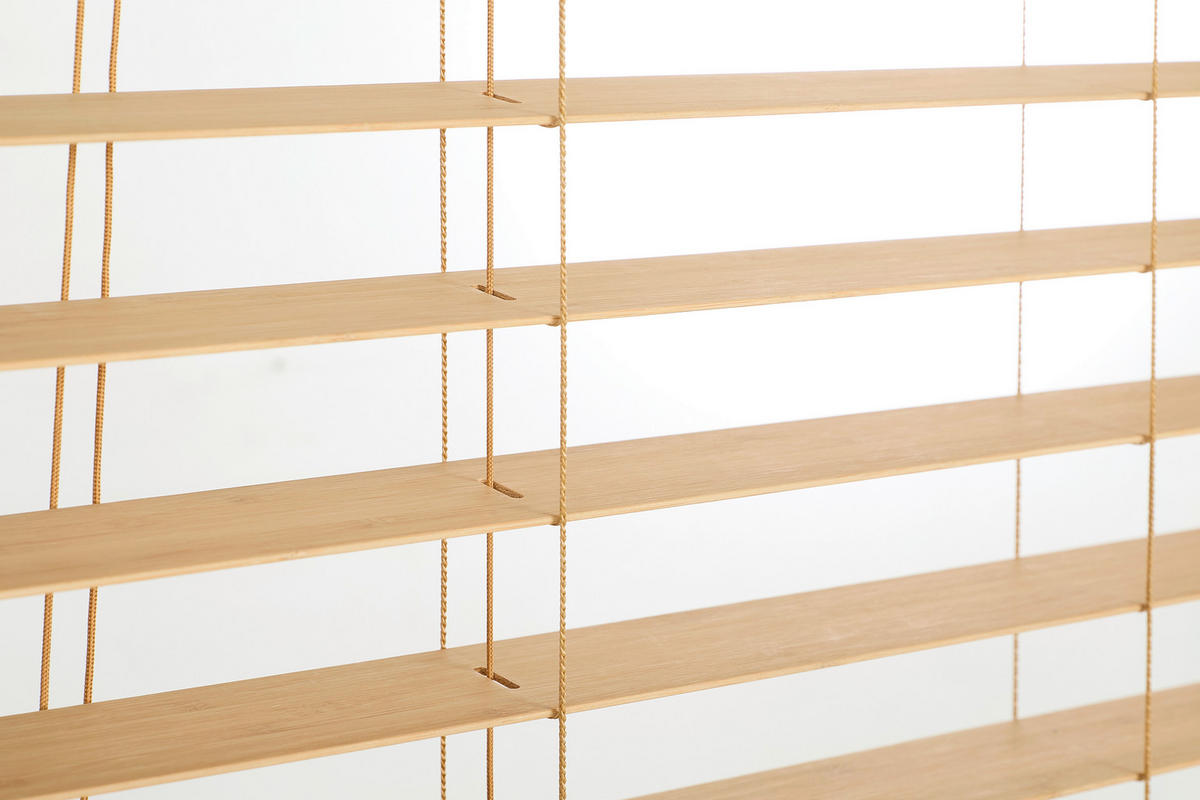 JALOUSIE  halbtransparent  90/175 cm    - Naturfarben, Natur, Holz (90/175cm)