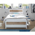 JUGENDZIMMER - Weiß/Eiche Artisan, KONVENTIONELL, Holzwerkstoff (120/200cm) - Xora