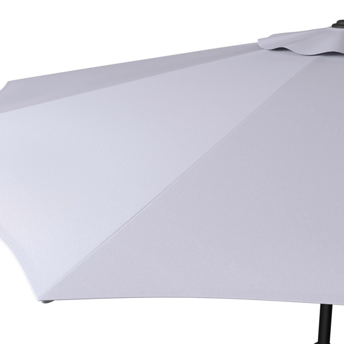 SONNENSCHIRM 250 cm   - Dunkelgrau/Hellgrau, MODERN, Textil/Metall (250cm) - Ambia Garden