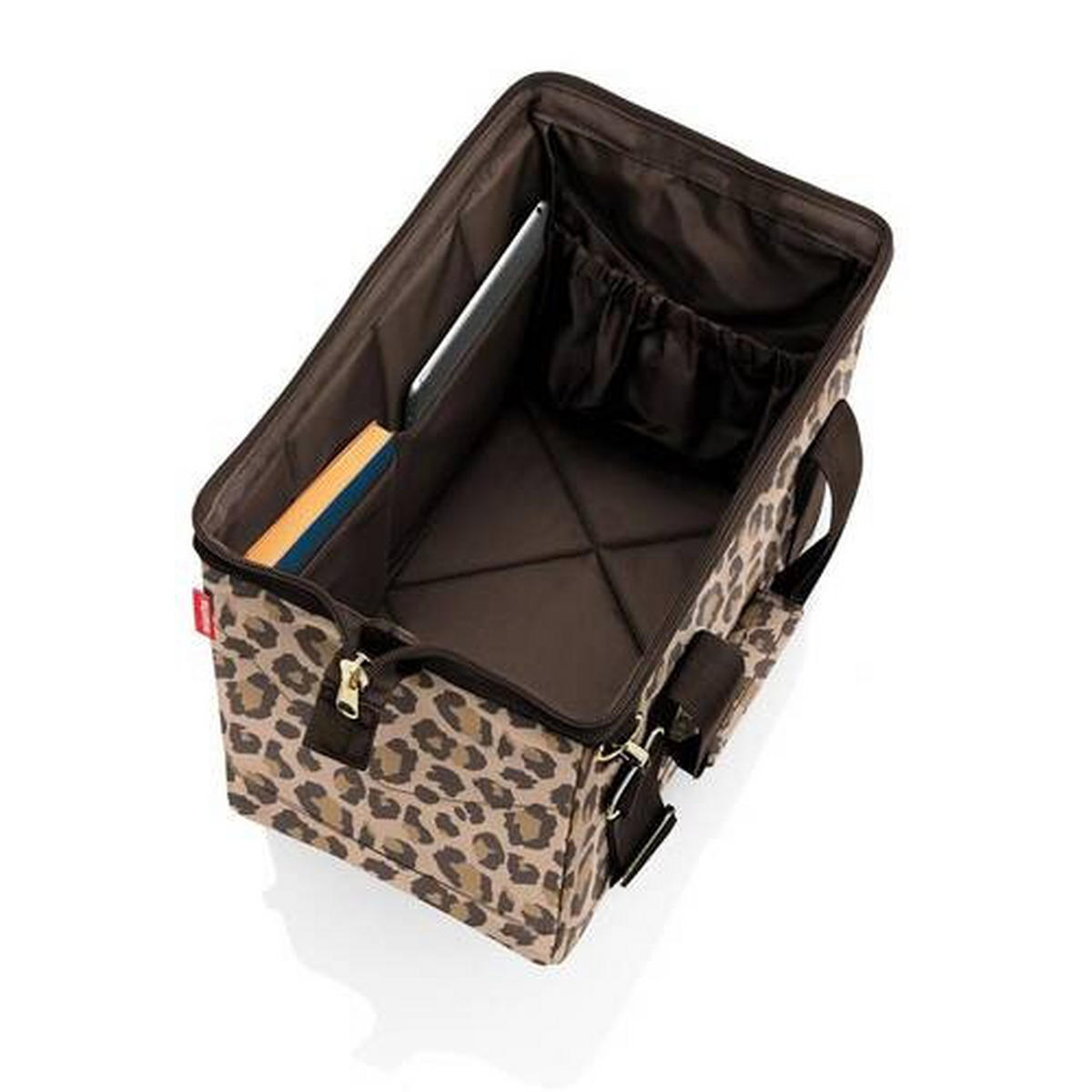 CESTOVNÁ TAŠKA 18 l - hnedá/béžová, Basics, textil (40/33,5/24cm) - Reisenthel
