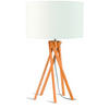 BORDSLAMPA GOOD&MOJO  32/59/32 cm   - vit/naturfärgad, Trend (32/59/32cm) - Good & Mojo