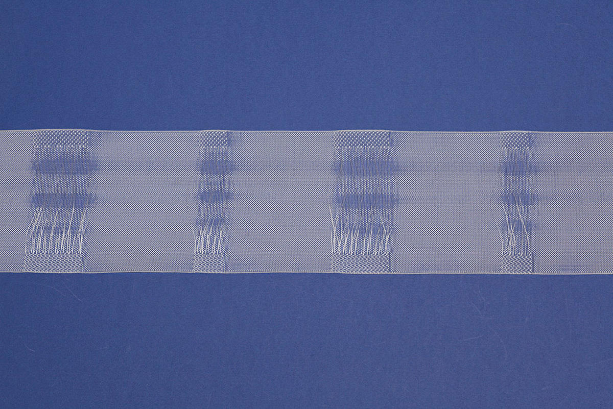 ŘASÍCÍ PÁSKA - průhledné, Basics, textil (10cm)
