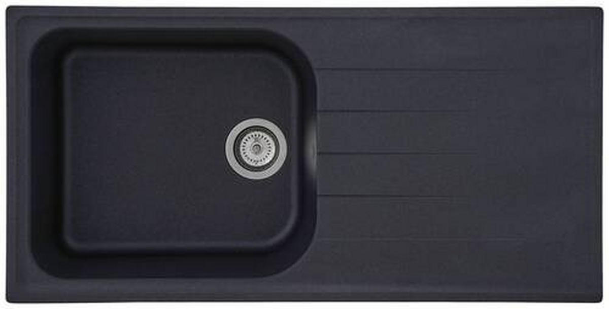 DISKHO 1725ORLANDO100X50S  - svart, Trend, sten (100/22,5/50cm) - Respekta
