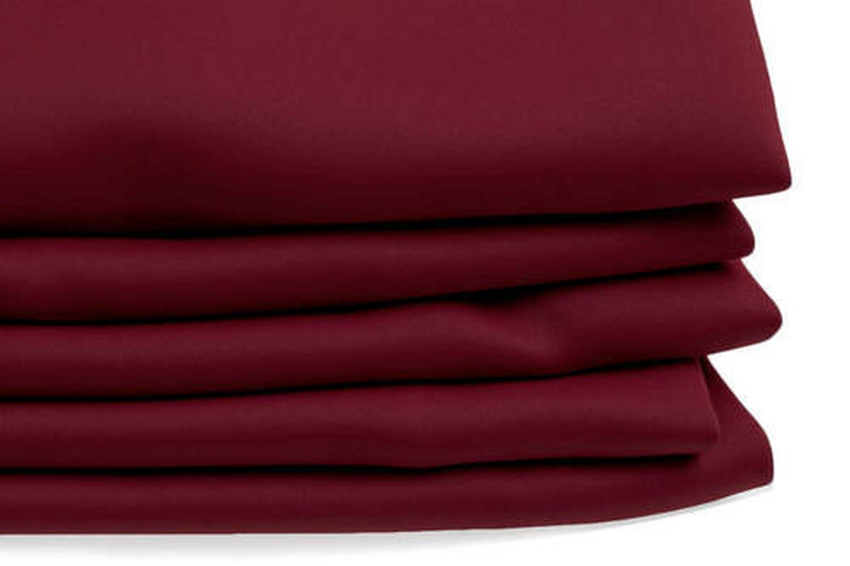 WÄRMESCHUTZVORHANG Verdunkelung  - Rot, Basics, Textil (145/260cm)