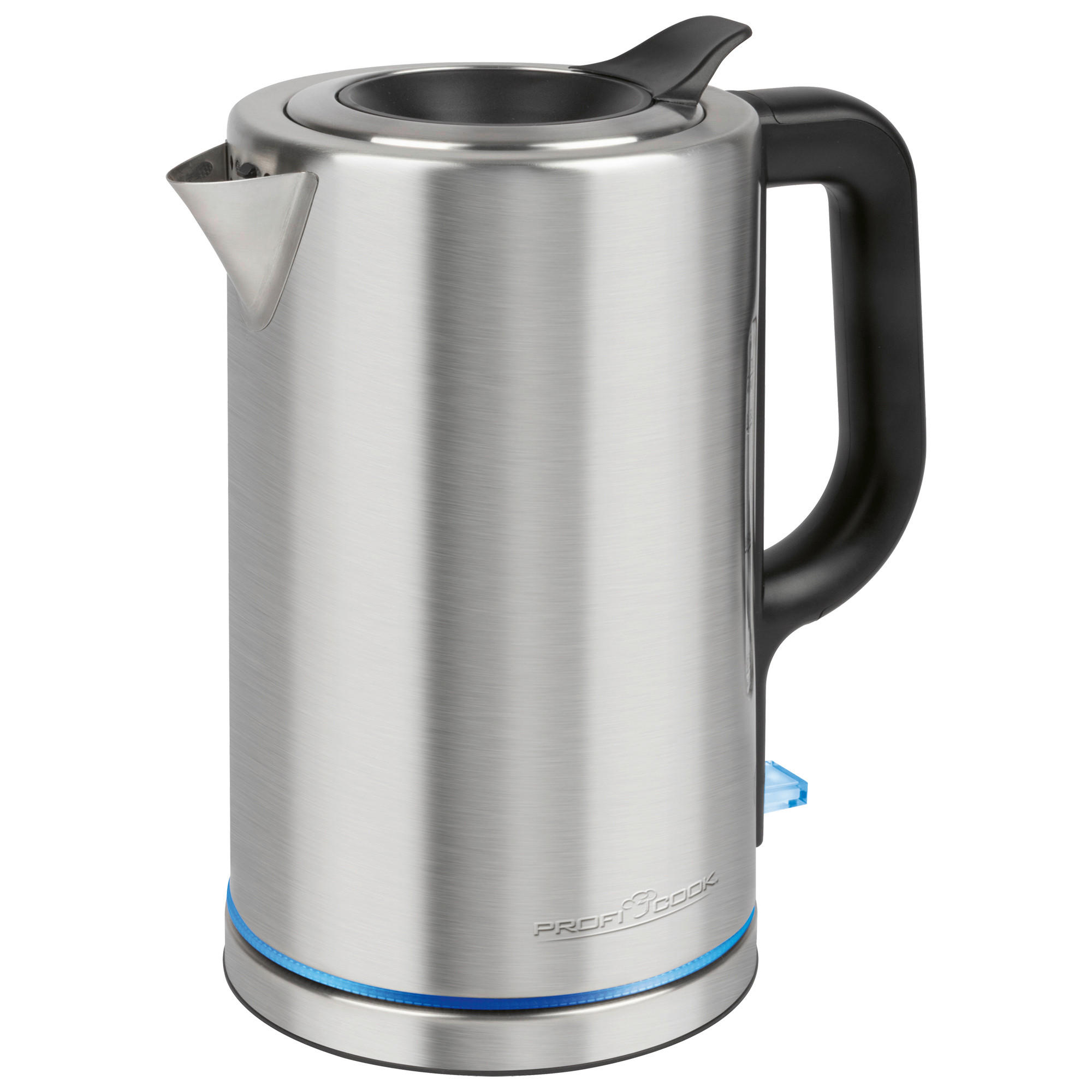 WASSERKOCHER 1,7 L  - Edelstahlfarben, Basics, Metall (13,9/26,0/21,7cm) - Bomann