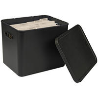 ORGANIZÉR - čierna, Konventionell, plast (29/29,5/37cm) - Rotho