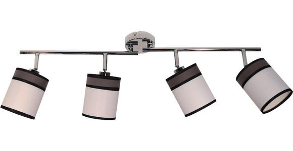 STRAHLER 88/10/22 cm - Chromfarben/Dunkelgrau, Basics, Kunststoff/Textil (88/10/22cm) - Novel