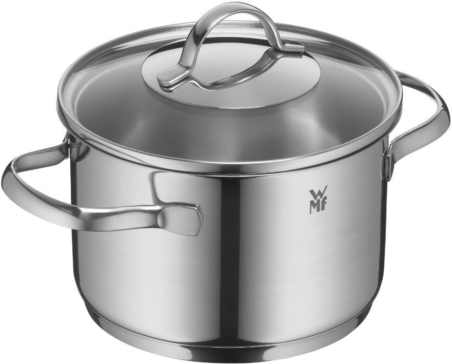 FLEISCHTOPF Provence Plus 2 l  - Klar/Edelstahlfarben, Design, Glas/Metall (16cm) - WMF