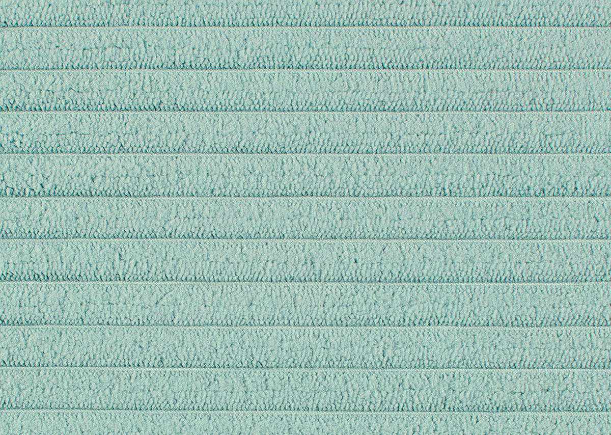 WOHNLANDSCHAFT in Cord Salbeigrün  - Salbeigrün/Schwarz, Konventionell, Textil/Metall (185/317/167cm) - Stylife