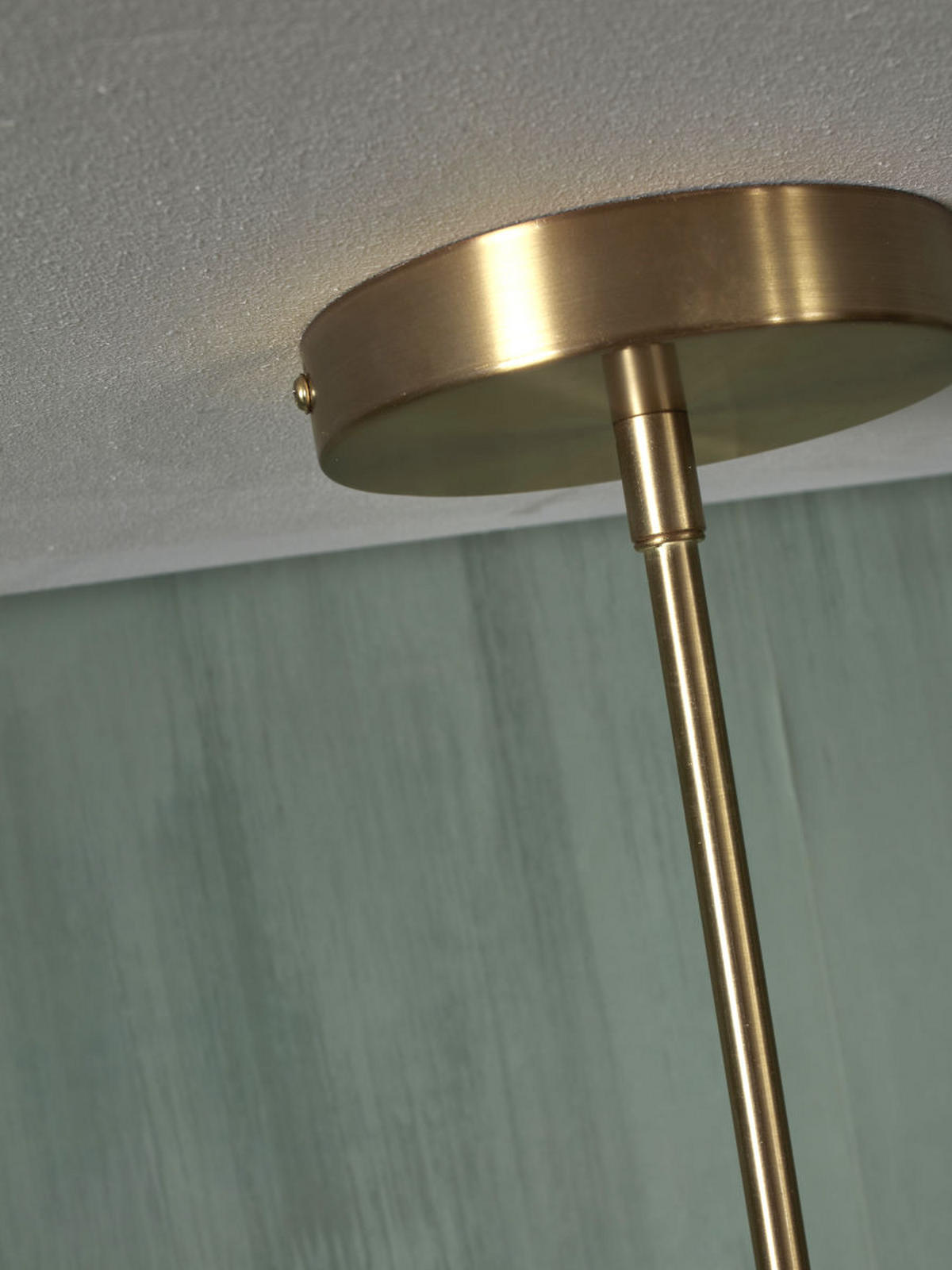 HÄNGELEUCHTE Carrara Globus 99/142 cm   - Goldfarben/Weiß, Basics, Glas/Metall (99/142cm) - It's about Romi