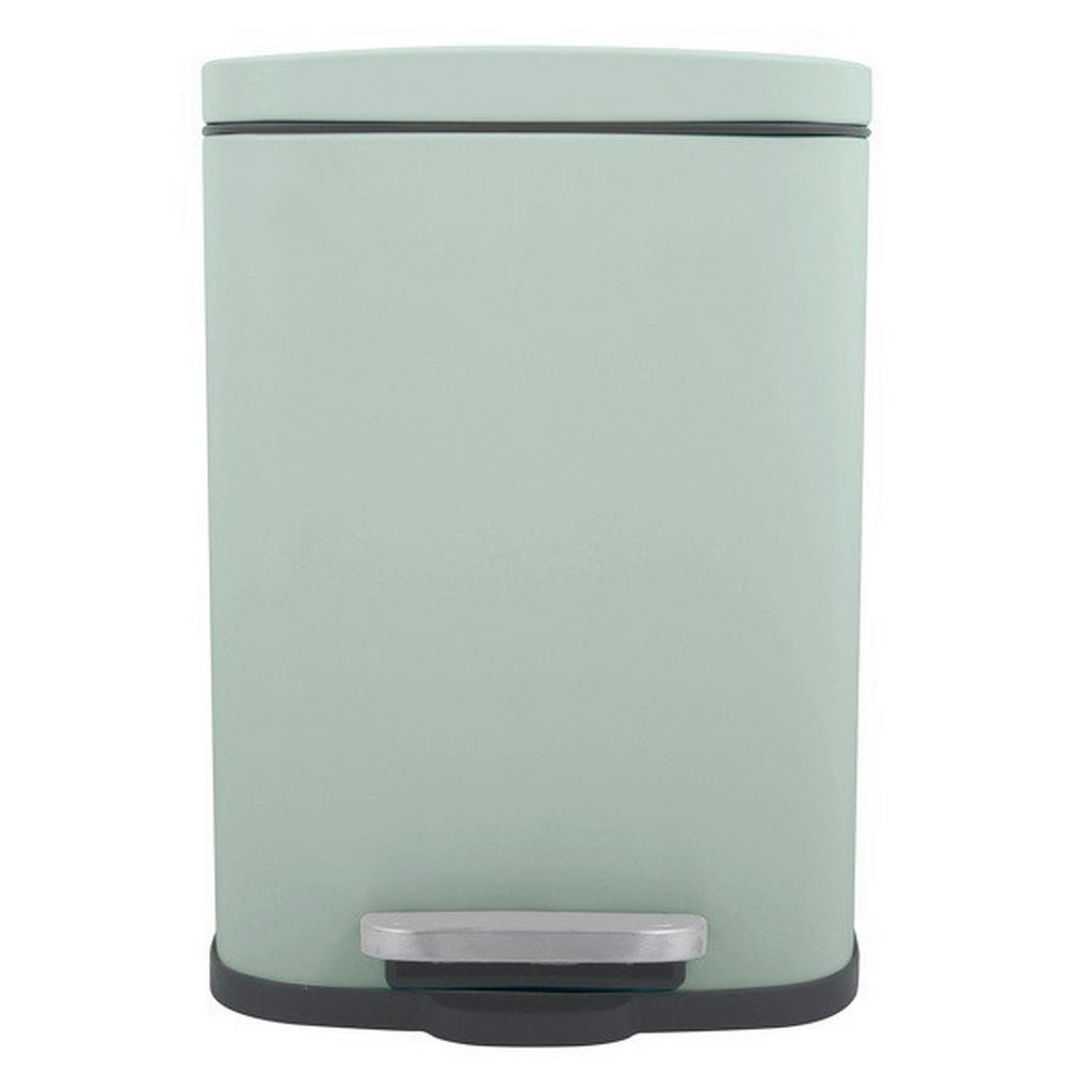 Treteimer Akira 5l Mintgrün Metall LxBxH: 21,4x17,6x30 cm