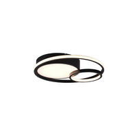 LED SVJETILJKA STROPNA Vuelta  - crna, Trend, metal (48/9,5cm)