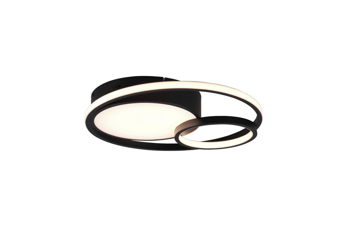 LED SVJETILJKA STROPNA Vuelta  - crna, Trend, metal (48/9,5cm)
