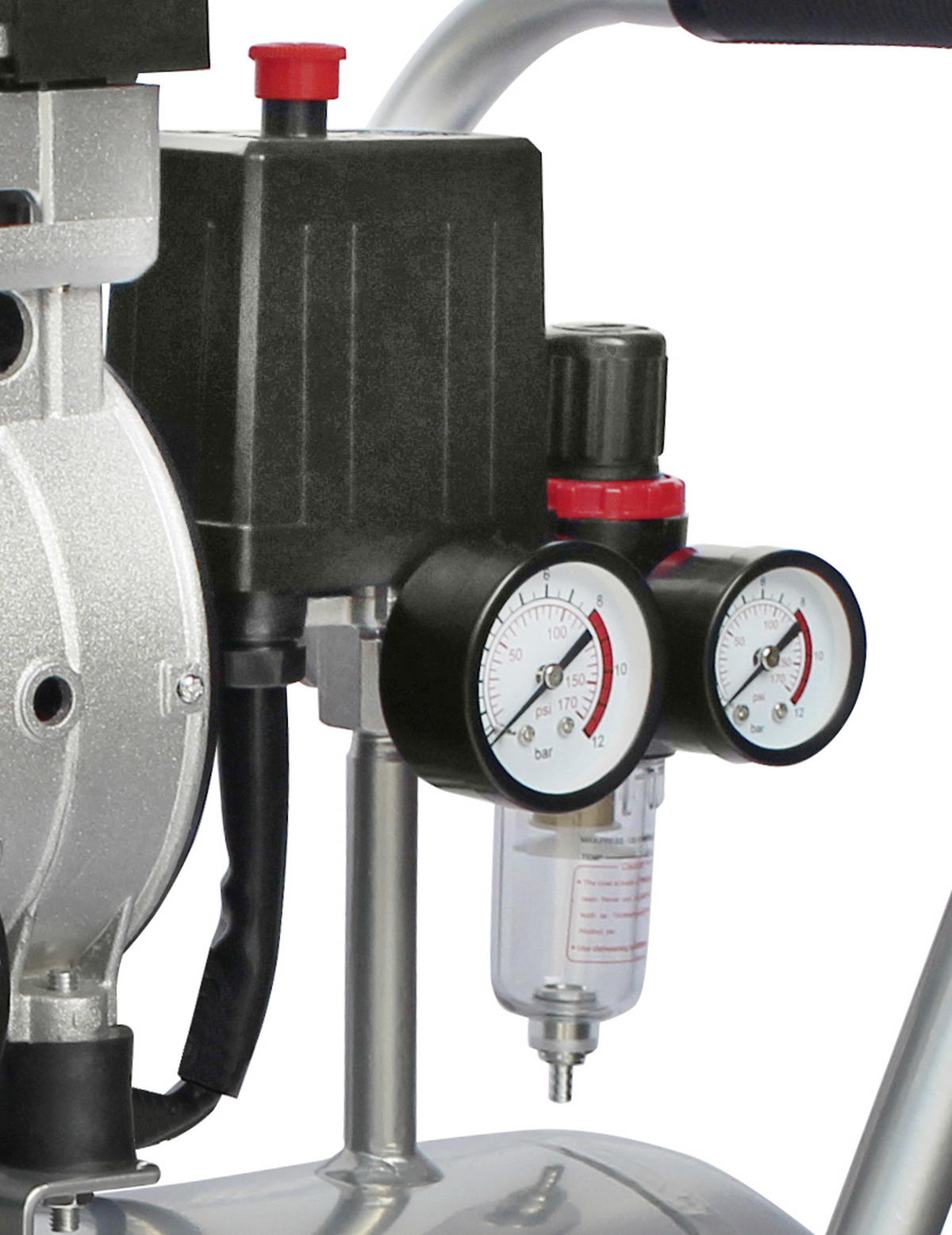 DRUCKLUFTKOMPRESSOR  - Silberfarben, KONVENTIONELL, Metall (36/59/55cm) - Hyundai