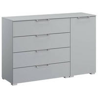 SIDEBOARD 120/81/42 cm  in Hellgrau  - Silberfarben/Hellgrau, Design, Holzwerkstoff/Kunststoff (120/81/42cm) - Novel